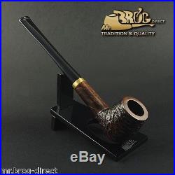 OUTSTANDING Mr. Brog original smoking pipe nr. 19 brown carved PBC LONDON
