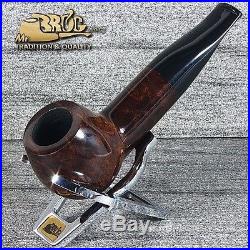 OUTSTANDING Mr. Brog smoking pipe ORIGINAL BRIAR Nr. 134 PILAR Brown smooth