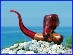 Oguz Simsek Briar Wood Figural Smoking Pipe JESSICA RABBIT meerschaum pfeife