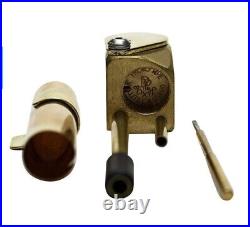Original Proto Pipe Handcrafted Brass Smoking Device Authentic Read Deal