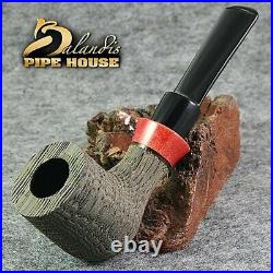 Outstanding D. BALANDIS Handmade Smoking Pipe BOG OAK Wood MORTA RANGUS REDIAN