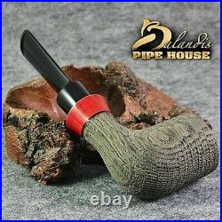 Outstanding D. BALANDIS Handmade Smoking Pipe BOG OAK Wood MORTA RANGUS REDIAN