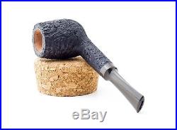 PAVEL GORBUNOV sandblasted straight billiard smoking pipe new (PG1811)