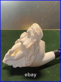 PIPE Smoking, meerschaum, saved by an angel, Handmade FromTurkey