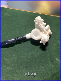 PIPE Smoking, meerschaum, saved by an angel, Handmade FromTurkey