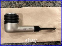 PORSCHE DESIGN NOS TOBACCO PIPE STYLE NO. 907 TITAN/BLACK WithALL ORIGINAL PACKING