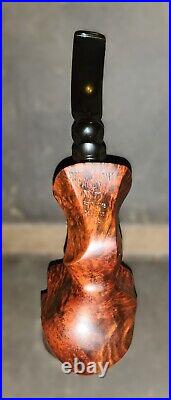 PREBEN HOLM Fancy Matt Freehand (C5) Tobacco Pipe. UNSMOKED