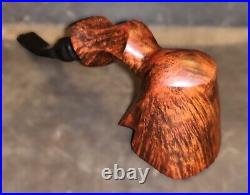 PREBEN HOLM Fancy Matt Freehand (C5) Tobacco Pipe. UNSMOKED