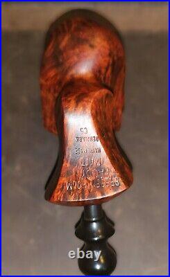 PREBEN HOLM Fancy Matt Freehand (C5) Tobacco Pipe. UNSMOKED