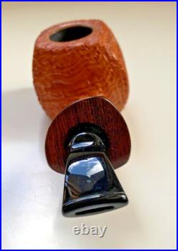 P. Jeppesen Handmade Ida Easy Cut Sandblasted Freehand (4) Tobacco Pipe