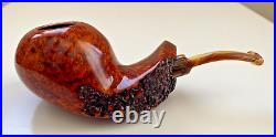 P. Jeppesen Handmade Ida Easy Cut Smooth Freehand (5) Tobacco Pipe