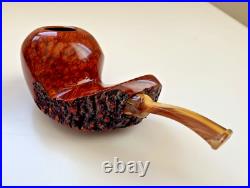 P. Jeppesen Handmade Ida Easy Cut Smooth Freehand (5) Tobacco Pipe