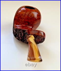 P. Jeppesen Handmade Ida Easy Cut Smooth Freehand (5) Tobacco Pipe