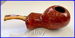 P. Jeppesen Handmade Ida Easy Cut Smooth Freehand (5) Tobacco Pipe