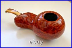P. Jeppesen Handmade Ida Easy Cut Smooth Freehand (5) Tobacco Pipe