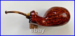 P. Jeppesen Handmade Ida Easy Cut Smooth Freehand (5) Tobacco Pipe