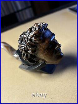 Pablo Escobar Tobacco Pipe Handcarved, Custom, Unused