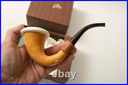 Parker of London Smoking Pipe (UC4-2) New 6101 (JSF6) Med Bent Billiard Calabash