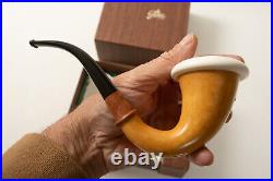 Parker of London Smoking Pipe (UC4-2) New 6101 (JSF6) Med Bent Billiard Calabash