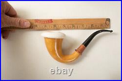 Parker of London Smoking Pipe (UC4-2) New 6101 (JSF6) Med Bent Billiard Calabash