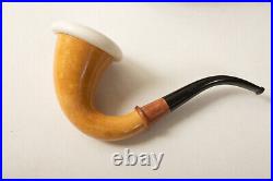 Parker of London Smoking Pipe (UC4-2) New 6101 (JSF6) Med Bent Billiard Calabash