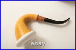 Parker of London Smoking Pipe (UC4-2) New 6101 (JSF6) Med Bent Billiard Calabash