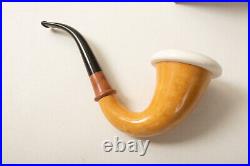 Parker of London Smoking Pipe (UC4-2) New 6101 (JSF6) Med Bent Billiard Calabash