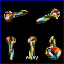 Patchwork Heady Spoon 5 x 2.25 Glass Pipe Bowl Pipes
