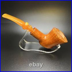 Paykoc Briar Tobacco Pipe- Flat Bottomed And Asymmetrical Bowl- Italy