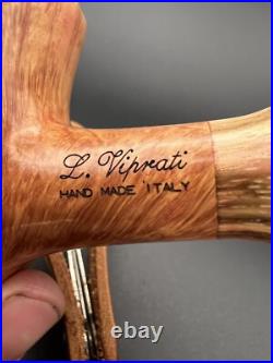 Perfect Luigi Viprati Fiammata Freehand Tobacco Pipe