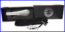 Pete's Pipe's Tobacco Smoking Pipe with Ashtray and Bag Twilight Silver