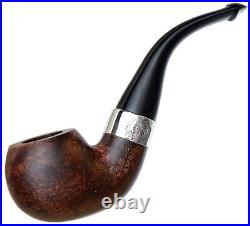 Peterson Aran Smooth Nickel Mounted (03) P-Lip Tobacco Pipe New