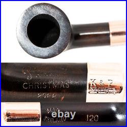 Peterson Christmas 2022 Copper Army Heritage (120) Fishtail Tobacco Smoking Pipe