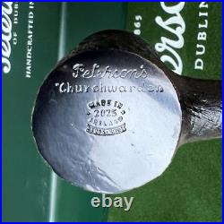 Peterson Churchwarden Black Sandblasted Tankard P-Lip Tobacco Pipe New