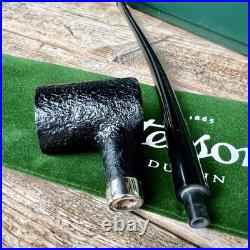 Peterson Churchwarden Black Sandblasted Tankard P-Lip Tobacco Pipe New
