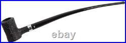 Peterson Churchwarden Black Sandblasted Tankard P-Lip Tobacco Pipe New