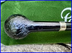 Peterson Churchwarden Sandblasted (D24) Fishtail Tobacco Pipe New
