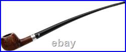 Peterson Churchwarden Smooth Prince Fishtail Tobacco Pipe New