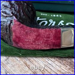 Peterson Donegal Rocky Bent Bulldog (80s) Fishtail Tobacco Pipe NEW