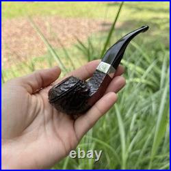 Peterson Donegal Rocky Bent Bulldog (80s) Fishtail Tobacco Pipe NEW