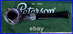Peterson Donegal Rocky Poker (701) Fishtail Tobacco Pipe New