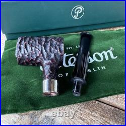 Peterson Donegal Rocky Poker (701) Fishtail Tobacco Pipe New
