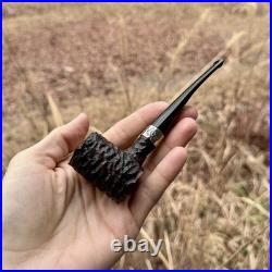 Peterson Donegal Rocky Poker (701) Fishtail Tobacco Pipe New