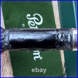 Peterson Dracula Rusticated Canadian (264) Fishtail Tobacco Pipe New