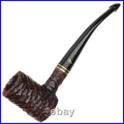 Peterson Emerald 701, P-Lip, Poker Tobacco Pipe, Vulcanite Stem, 3mm
