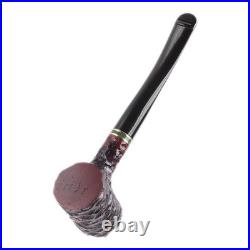 Peterson Emerald 701, P-Lip, Poker Tobacco Pipe, Vulcanite Stem, 3mm