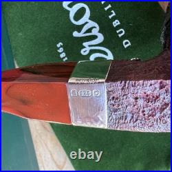 Peterson Irish Harp Sandblasted Bent Bulldog (80s) Tobacco Pipe NEW