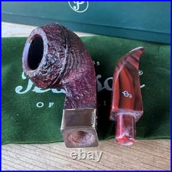 Peterson Irish Harp Sandblasted Bent Bulldog (80s) Tobacco Pipe NEW