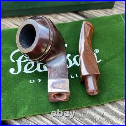 Peterson Irish Harp Smooth Bent Bulldog (80s) Fishtail Tobacco Pipe NEW