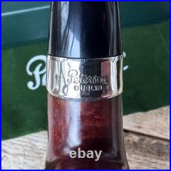 Peterson Kildare Silver Mounted Bent Apple (XL02) P-Lip Tobacco Pipe New